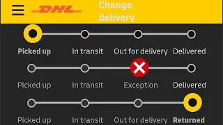 📦 DHL exception returned to shipper FIX
