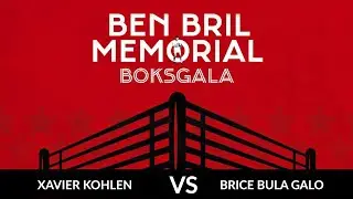 Ben Bril Memorial 2022 - Xavier Köhlen vs Brice Bula Galo