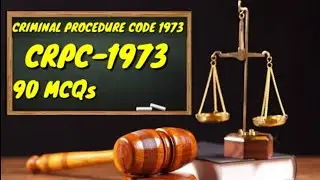 Code of Criminal Procedure 1973 | CRPC 1973 | MCQ