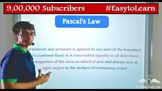Pascal's Law | Explained with Animation | Fluids | Class 9 | CBSE | NCERT | ICSE