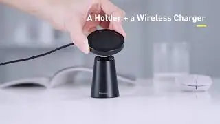 Baseus Magnetic Wireless Charger Phone Holder For iPhone 13 iPhone 12 Pro Max Wireless Charging
