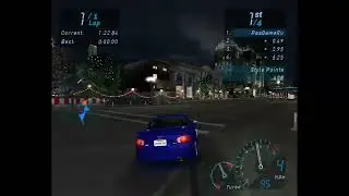 NFS Underground - Гонка 14 - Sprint - Broadway (без комментариев)