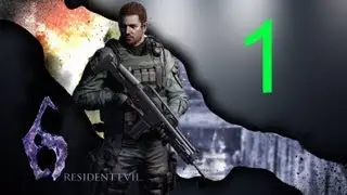 Resident Evil 6 Walkthrough - Chris - Chapter 1 + Waffen/Weapons & Schlangenemblemen/Serpent Emblems