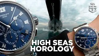 Breguet Marine Chronographe 5527 &mdash; это очень спортивные часы Breguet.