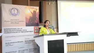 World Disability Day 2025 Observed at AIIMS Bhopal with an incredibly inspiring and uplifting poem.