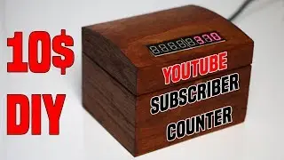 DIY Youtube Subscriber Counter - ESP8266