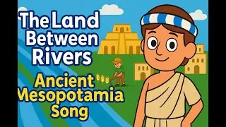 🌍 The Land Between Rivers | Ancient Mesopotamia Song for Kids | BimBam Buddies