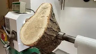 Drechseln/ Woodturning : Kupferpulver und Eiche, Ein schönes Zusammenspiel?