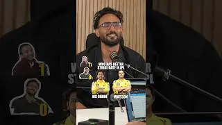 Who has more Strike Rate in IPL #ipl2025 #msdhoni #csk