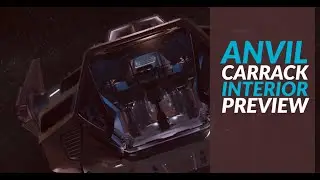 ANVIL CARRACK INTERIOR!!! and VARIANT?!? - Star Citizen