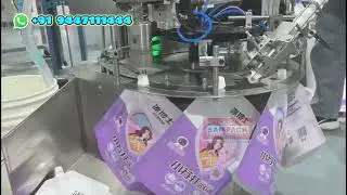 SAMPACK Automatic Spout Pouch Filling & Capping Machine