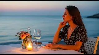 Mediterranean Dinner Ambience LIVE 🌊 | Soft Italian Instrumental Music
