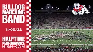 Band Day - A Patriotic Salute  (high cam) - 11/05 | 2022 Fresno State Bulldog Marching Band