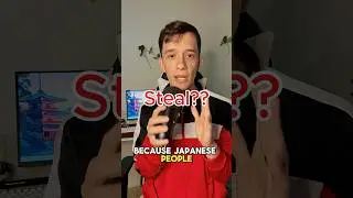 Japanese people DO steal?? (But only your umbrella)