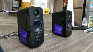 Review nhanh loa JBL Quantum Duo Loa gaming cho PC
