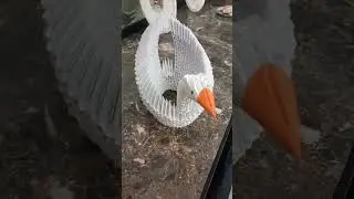max felici  origami 3d cigno grande
