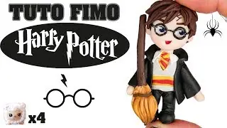 TUTO FIMO - HARRY POTTER en magnet