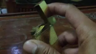 Ping Sound Vintage Lighter / Korek St.Dupont Gold plate