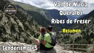 Bajando de La Vall de N&uacute;ria a Queralbs.