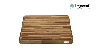 GOURMAND - Chopping Block in Natural Beech Wood and Steamed Acacia