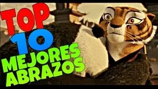 TOP 10 DE LOS MEJORES ABRAZOS EN KUNG FU PANDA  ♥