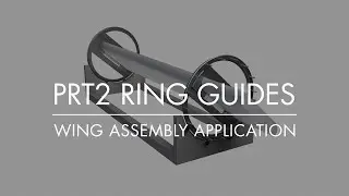 Aeroplane Wing Assembly Application &ndash; PRT2 Ring Guides | Animation