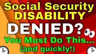 Denied for Social Security Disability?  Do you appeal or start over?
