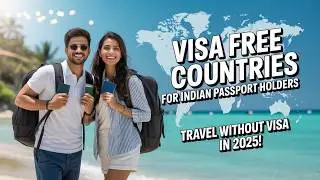 Visa Free Countries for Indian Passport Holders | Travel Without Visa in 2025!