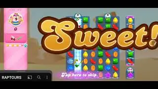 Candy Crush Saga Level 7624 NO BOOSTERS Passed on First Try!
