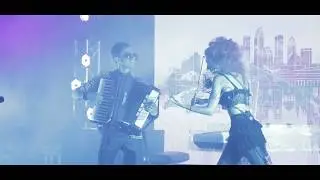 SHAPE OF YOU LIVE! JUAN MAYA - Maya y Riv (Accordion / Violin Cover)