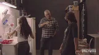Exerc&iacute;cio de interpreta&ccedil;&atilde;o do filme Durval Discos - Edi, Giovana e Isadora