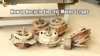 Electric Motor Scrap Recycling Machine | Rigid Metal Scrap Crushing and Separating Plant