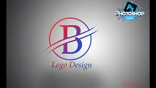 Professional B Letter logo Design | Adobe Photoshop Tutorial