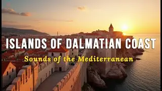 Relaxing Mediterranean Music - Soft Jazz And Island Views Of Croatia In 4K