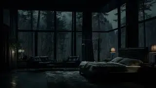 Calm Thunder and Rain Sounds for Restful Nights | Perfect Ambience for Deep Sleep