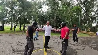 Chi sau wingflix Wing Chun sparring international rules #ipman #wingchun #sparring