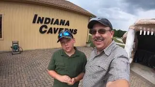 Indiana Cave Trail visiting 4 caves in Indiana -Runaway Camper Adventures