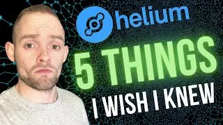5 Things I Wish I Knew Helium HNT Mining BEFORE I started