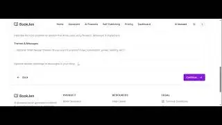 📚 How to Use BookJen&rsquo;s Fiction Book Outline Generator | Step-by-Step Tutorial