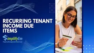Recurring Tenant Income Due Items