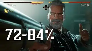 MK11: Terminator (Dark Fate) Combos 718.61 - 835.10 Damage