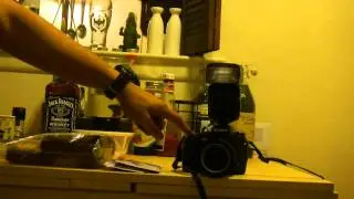 Sony a580 w/ HS5600 Minolta Flash