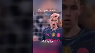 Phil Foden goal - Mr. Spectacular #football