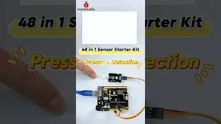 #shorts 🐞Explore Sensor 🤖Get to know Pressure Sensor Today #arduino #keyestudio #stem #coding #diy