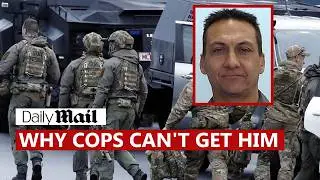 Sovereign citizen's chilling warning as he remains on the run in Victoria | Daily Mail