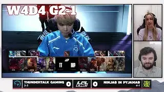 TT vs NIP - Game 1 | Week 4 Day 4 LPL Summer 2025 Split 3 | Ninjas in Pyjamas vs ThunderTalk Gaming
