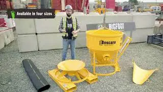 Бетонные ковши 5 в 1 от компании Bigfoot Crane