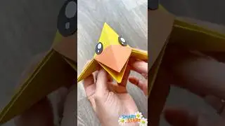Talking Easter Chick🐣| Origami Fortune Teller Craft for Kids