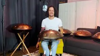 Sonus Art D Kurd 10 Gold Ember Steel Handpan