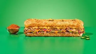 (New) Subway Spicy Nacho Steak on Ghost Pepper Bread!